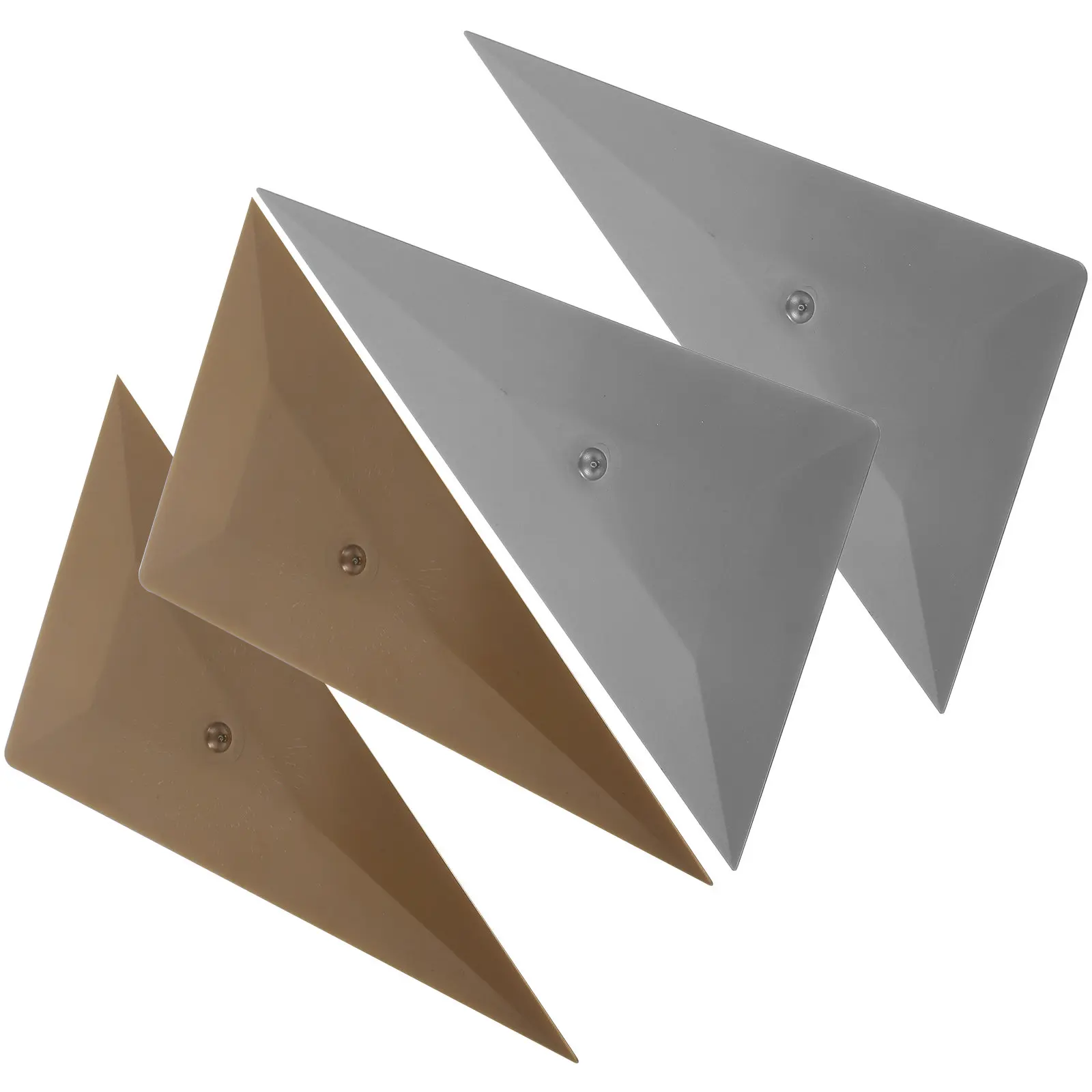 4Pcs Vehicle Wrap Film Squeegees Professional Car Wrapping Tool Auto Vinyl Scraper Window Tint Squeegee Easy Grip Comfort