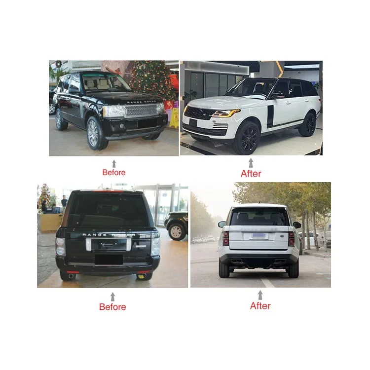 Alter Umbau Neuer Karosseriekit 2002-2012 L322 Upgrade 2022 Range Rover Executive Karosseriekit Für Land Rover