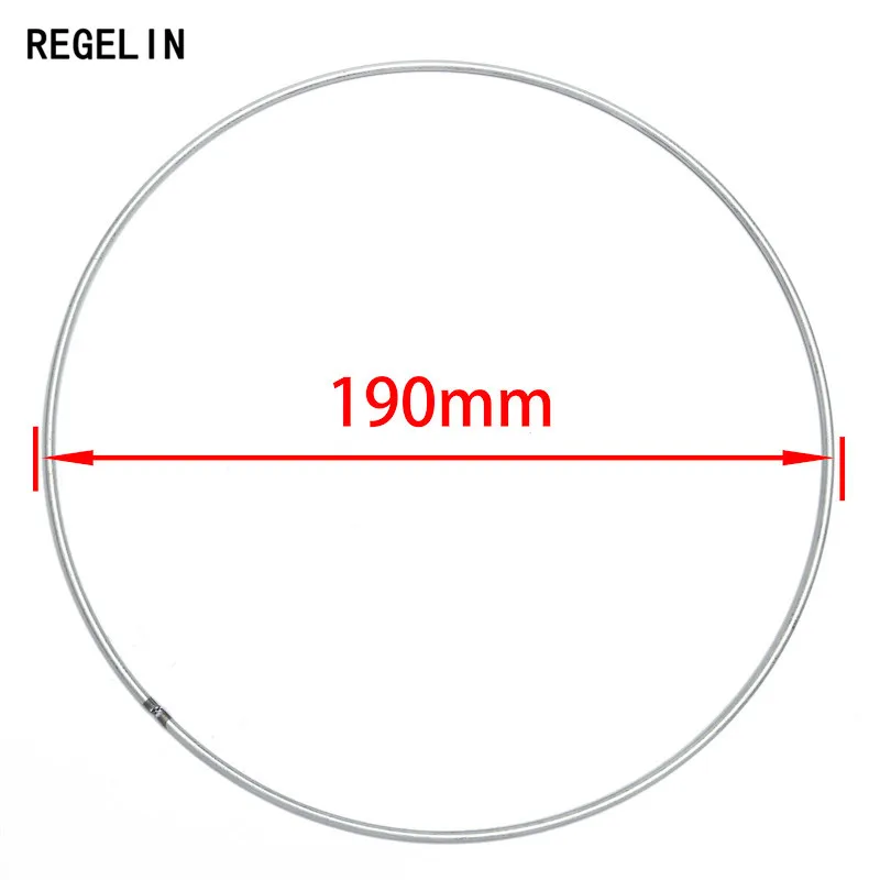 REGELIN Dream Catcher Reve Cirkel Ringen Bevindingen Opknoping Ronde cercle metalen giet attrape reve Netto Sieraden DIY 10 pcs 35 -200mm