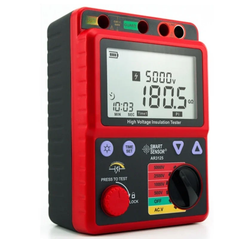 

Resistance tester AR3123/3125/3126/3127/907A + digital megohmmeter shaker