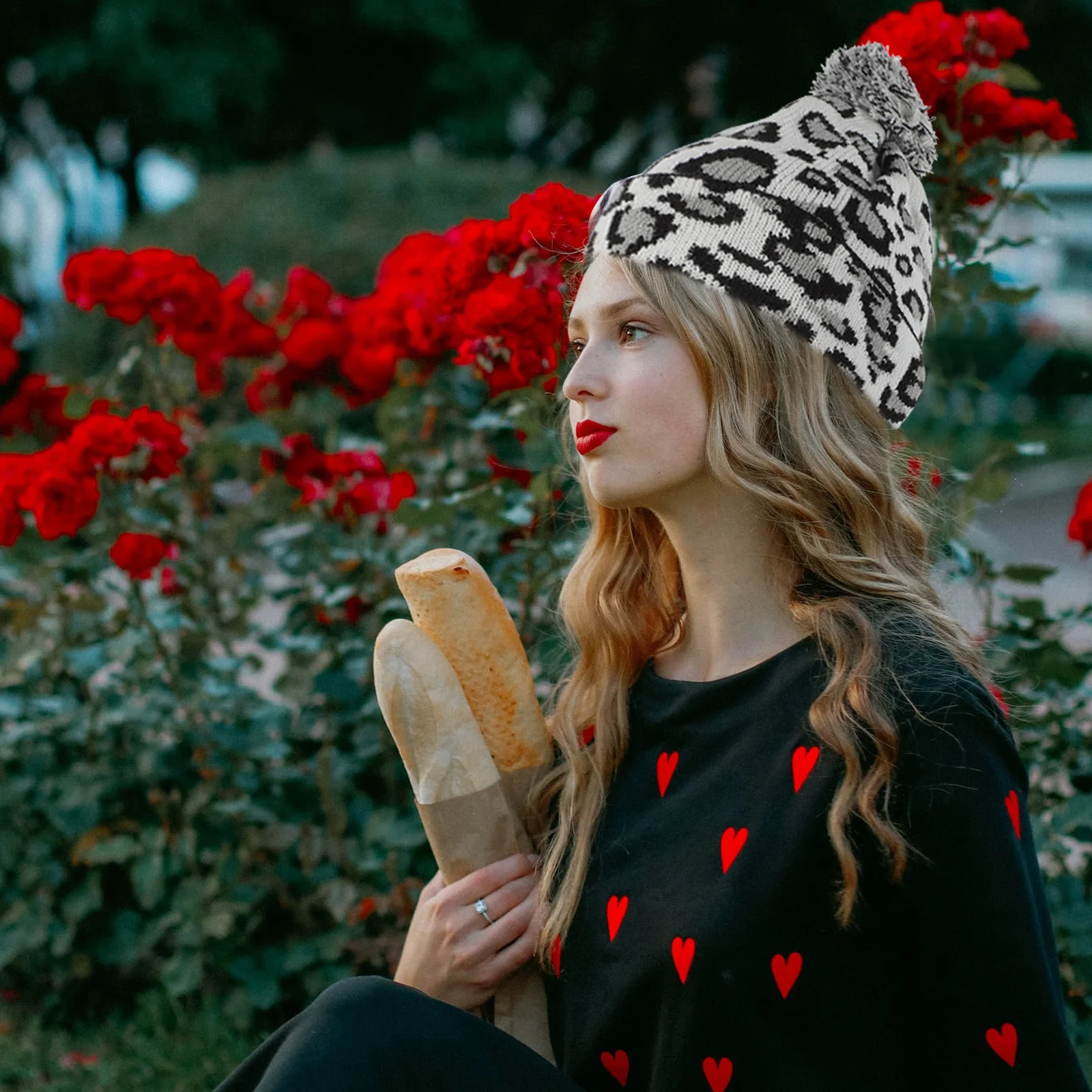 

2024 New Arrival Warm Winter Beanie Hat for Women Men Thick Knit Skull Cap with Ball Fashion Heat Protector for Christmas