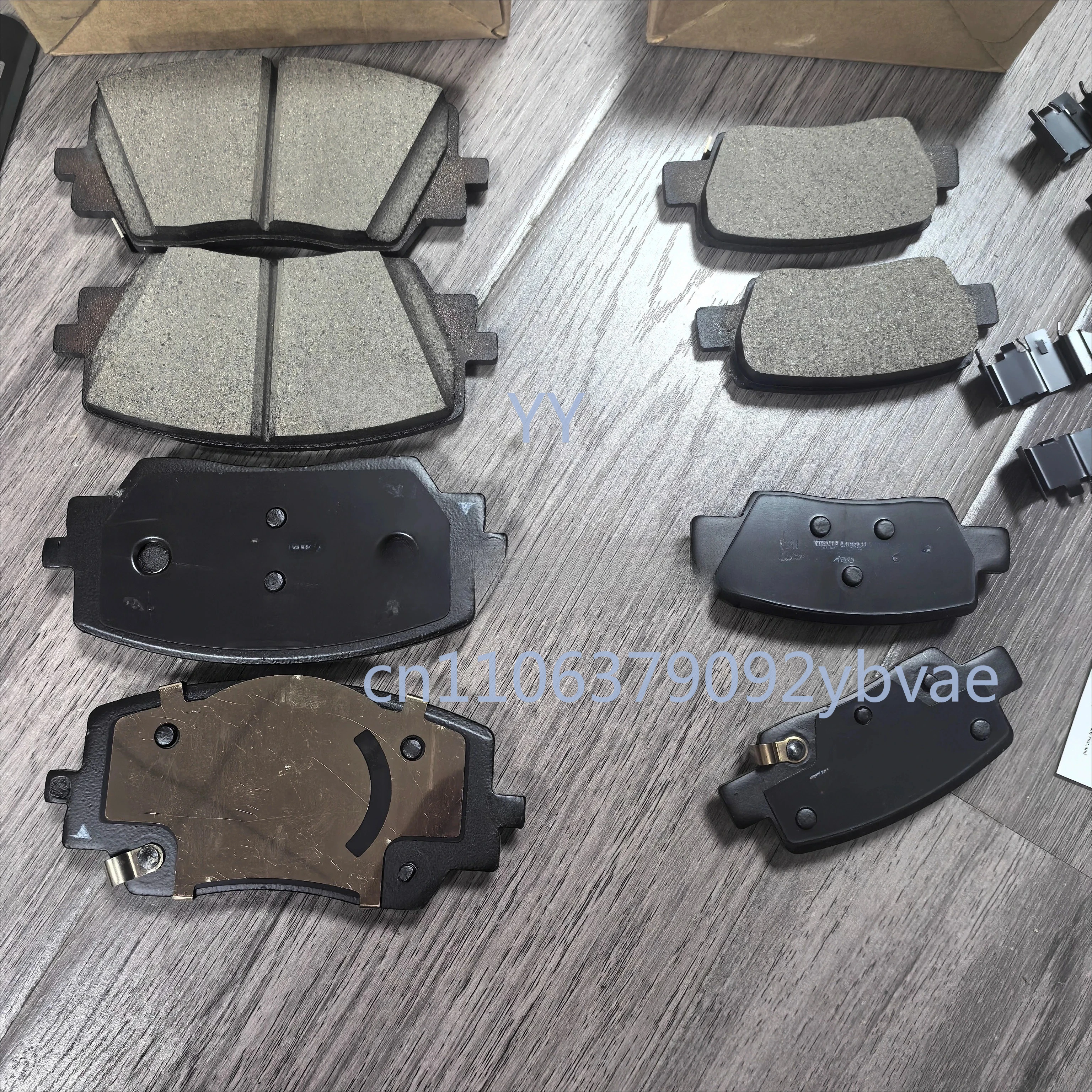 New K5 Brake Pads - Front & Rear Brake Shoes Models 58101L6A10 58302L6A15
