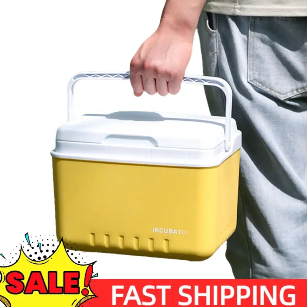 

6L Insulated Ice Chest Multipurpose Portable Ice Bucket Outdoor Hard Cooler for Camping Beach Picnic