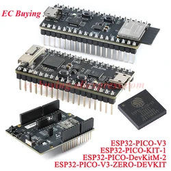 ESP32-PICO-KIT -DevKitM-2 Development Board ESP32-PICO-V3 ZERO-DEVKIT Sip ESP32 SoC Chip WiFi Wifiless Bluetooth-compat Module