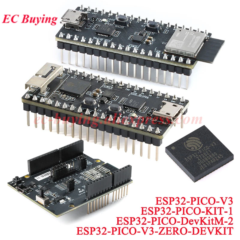 ESP32-PICO-KIT -DevKitM-2 Development Board ESP32-PICO-V3 ZERO-DEVKIT Sip ESP32 SoC Chip WiFi Wifiless Bluetooth-compat Module