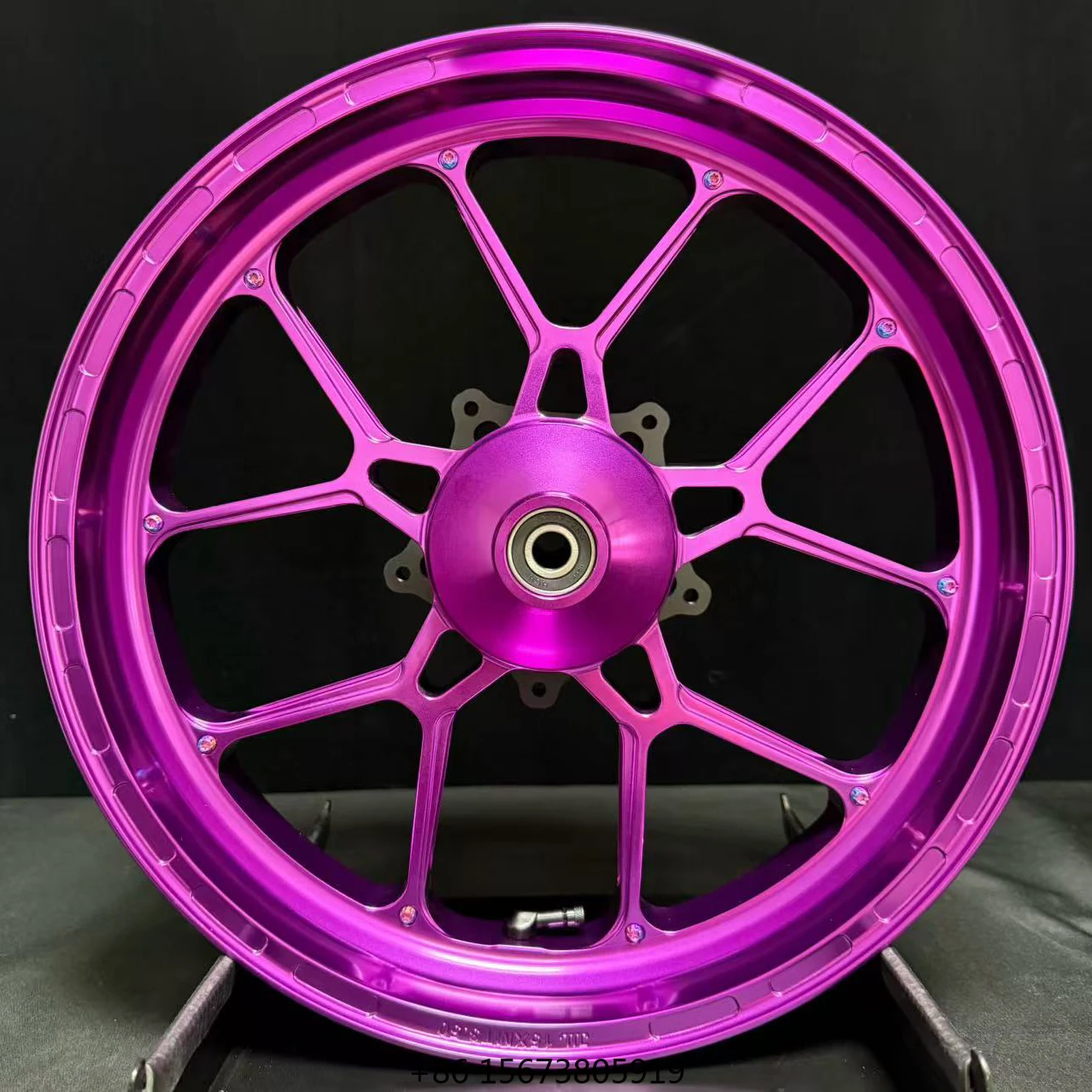 Motorcycle Aluminum Alloy Wheels Rims Hub Forged Retrofit Upgrade 12 13 14 15 16 17 18 19 20 21 22 23 Inches