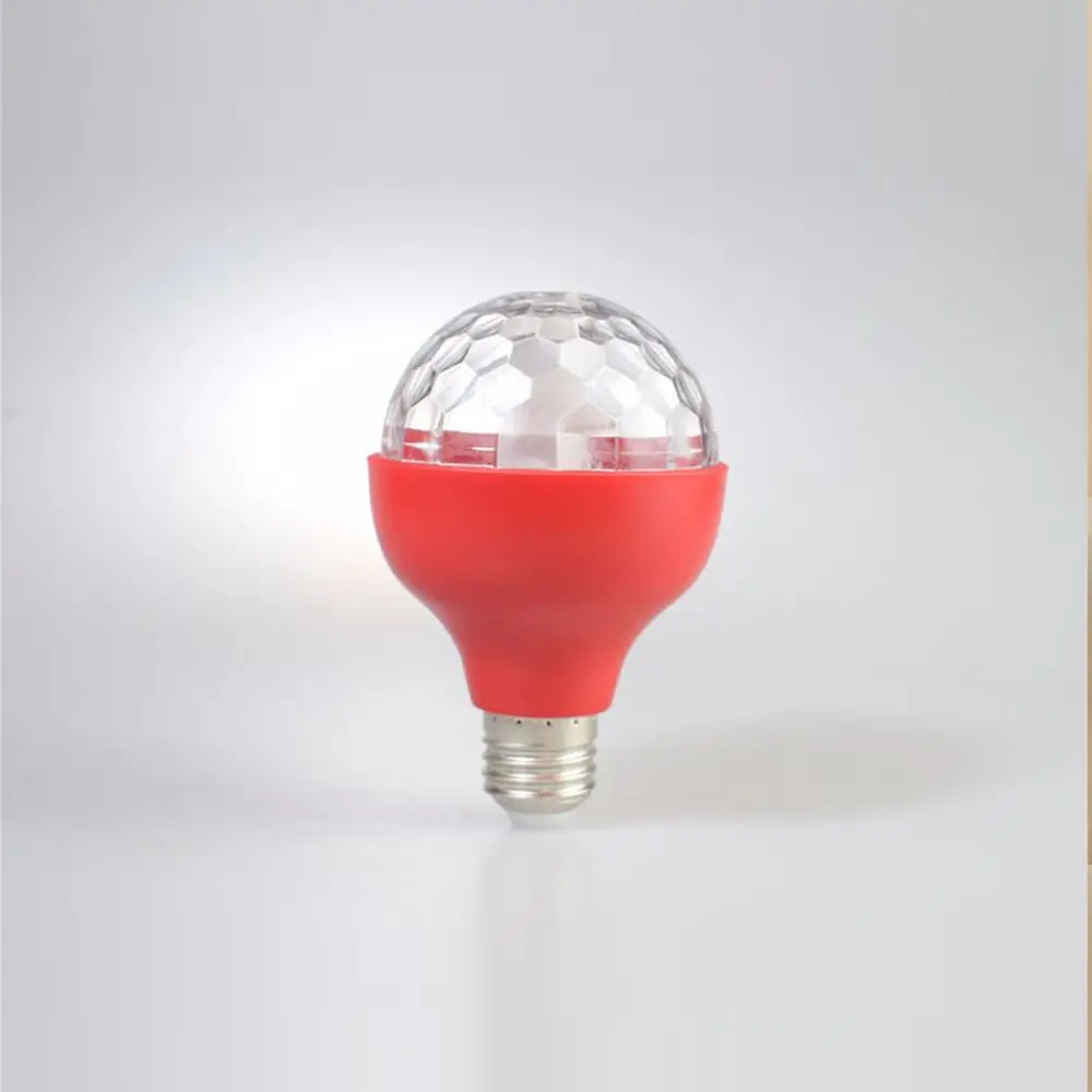 E27 Spring Festival Projector Lamp New Year Energy Saving Chinese Atmosphere Light Bulb Automatic Color Change Easy Installation