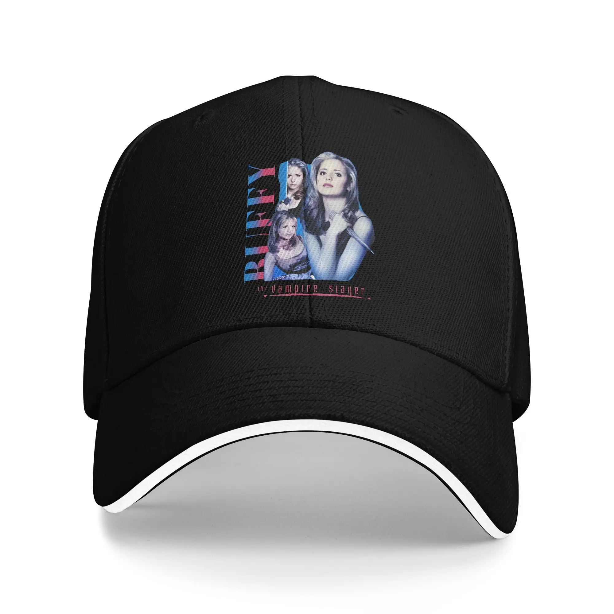 Buffy the Vampire Slayer Collage  Baseball Caps Vintage  Sandwich Cap Unisex Adjustable Dad Hat Outdoor