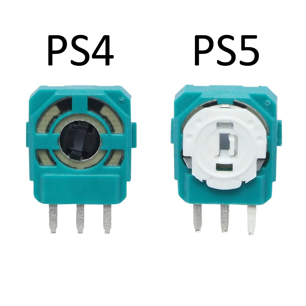 4 Pieses Controller จอยสติ๊ก Potentiometers Sensor Repair Thumbstick แกนตัวต้านทานปุ่มด้านข้างสําหรับ Sony Playstation 4 5 PS4 5