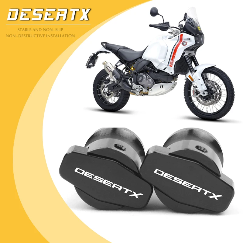 

For Ducati DesertX Desert X 2022-2023 Motorcycle Accessory Frame Stands M8 Screws sliders Swingarm Spools Slider