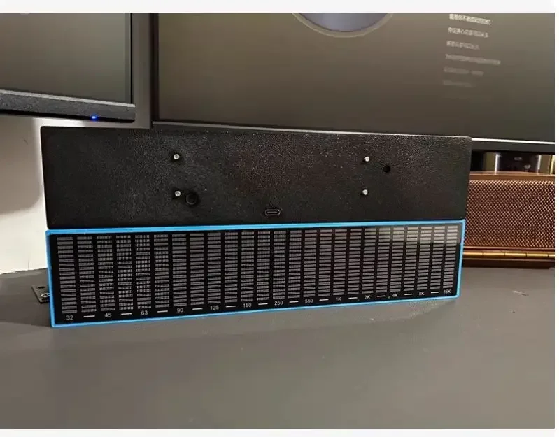 Display de espectro de áudio LED Pickup Atmosfera Lightvoice Controlado E-sptre de música Sala de esportes