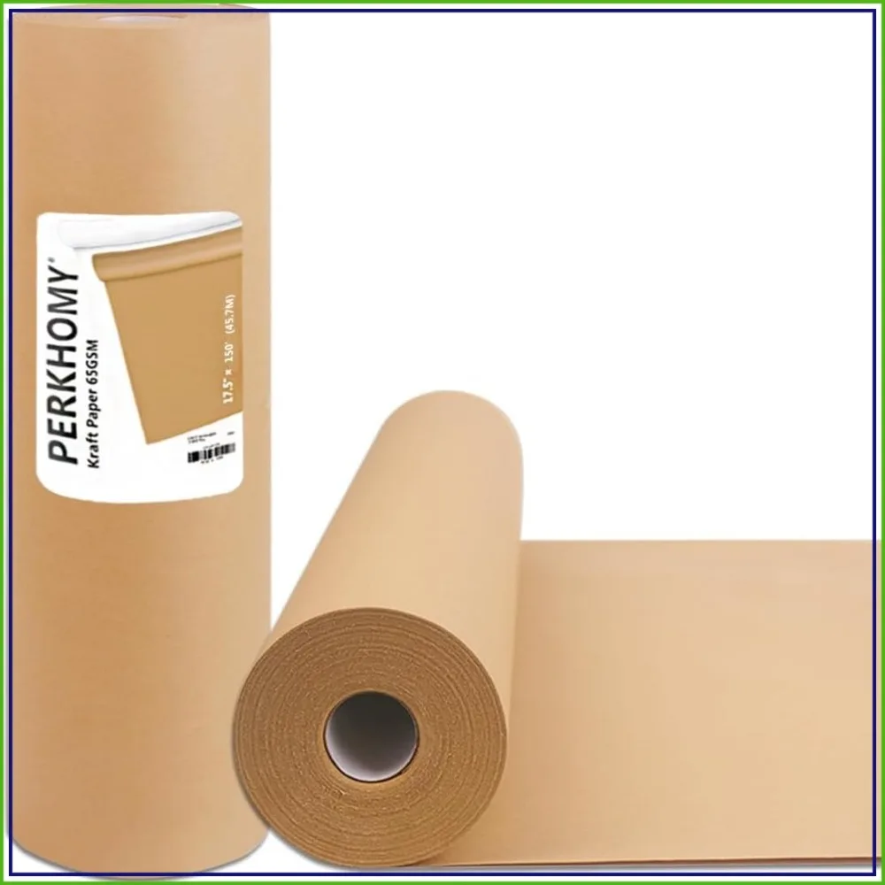 Brown Kraft Paper Roll 17.5