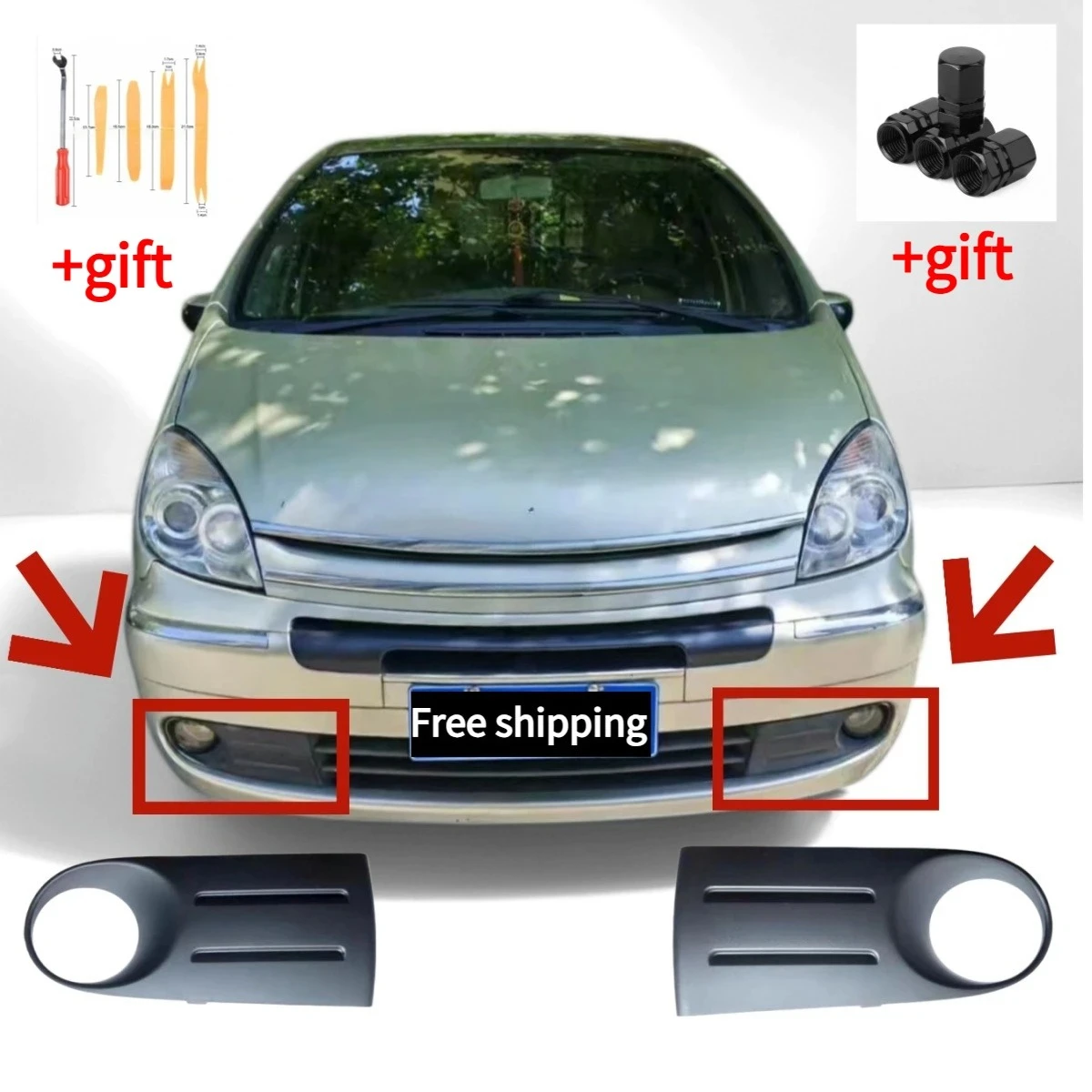 

For Citroen Picasso 9650212377 9650212477 7452CL Picasso fog light frame ready fast delivery