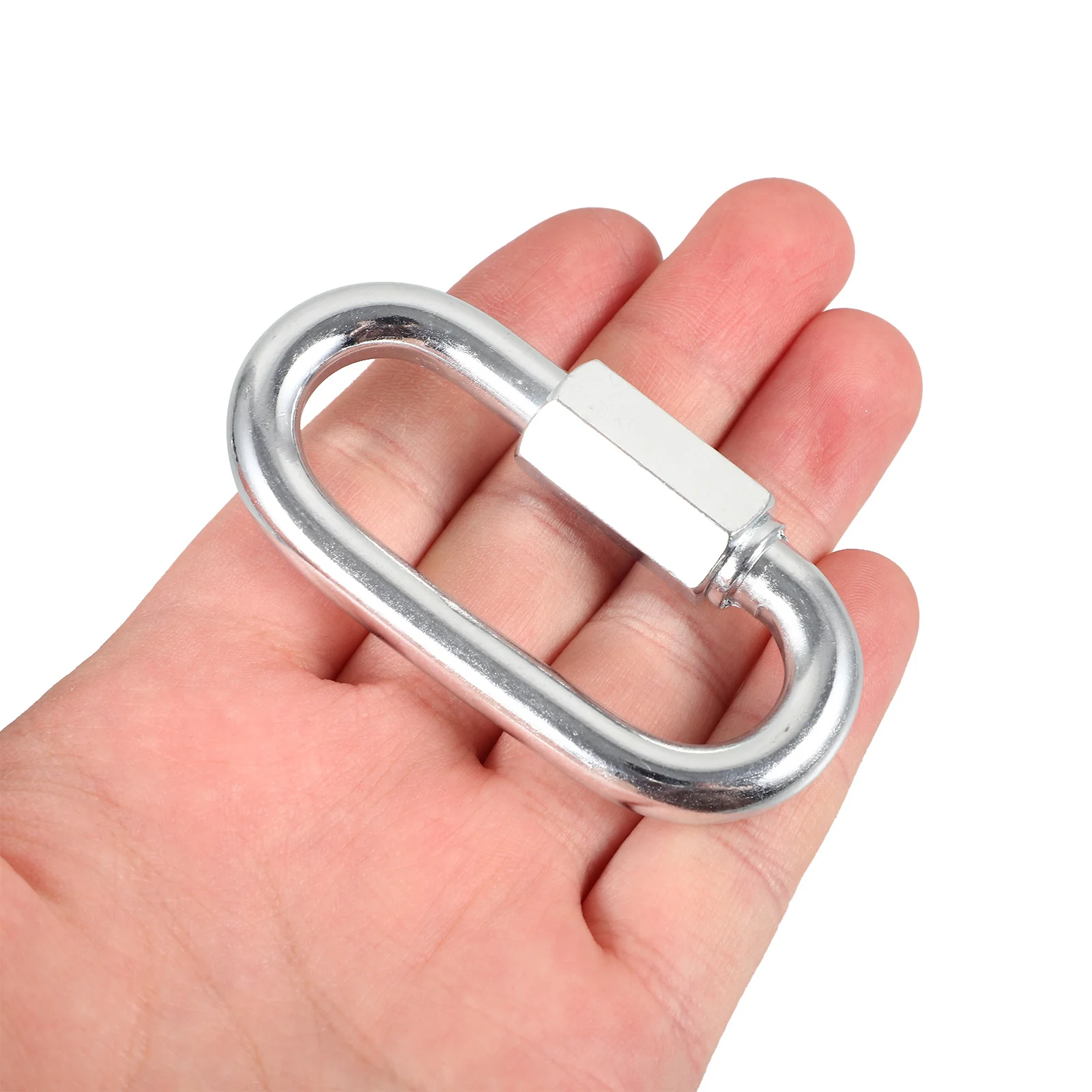 

1Set Hammock Chair Spring Kit Swing Hanging Metal Spring Coil Heavy Duty Porch Swing Fixing Accessories Low Noise Vibration