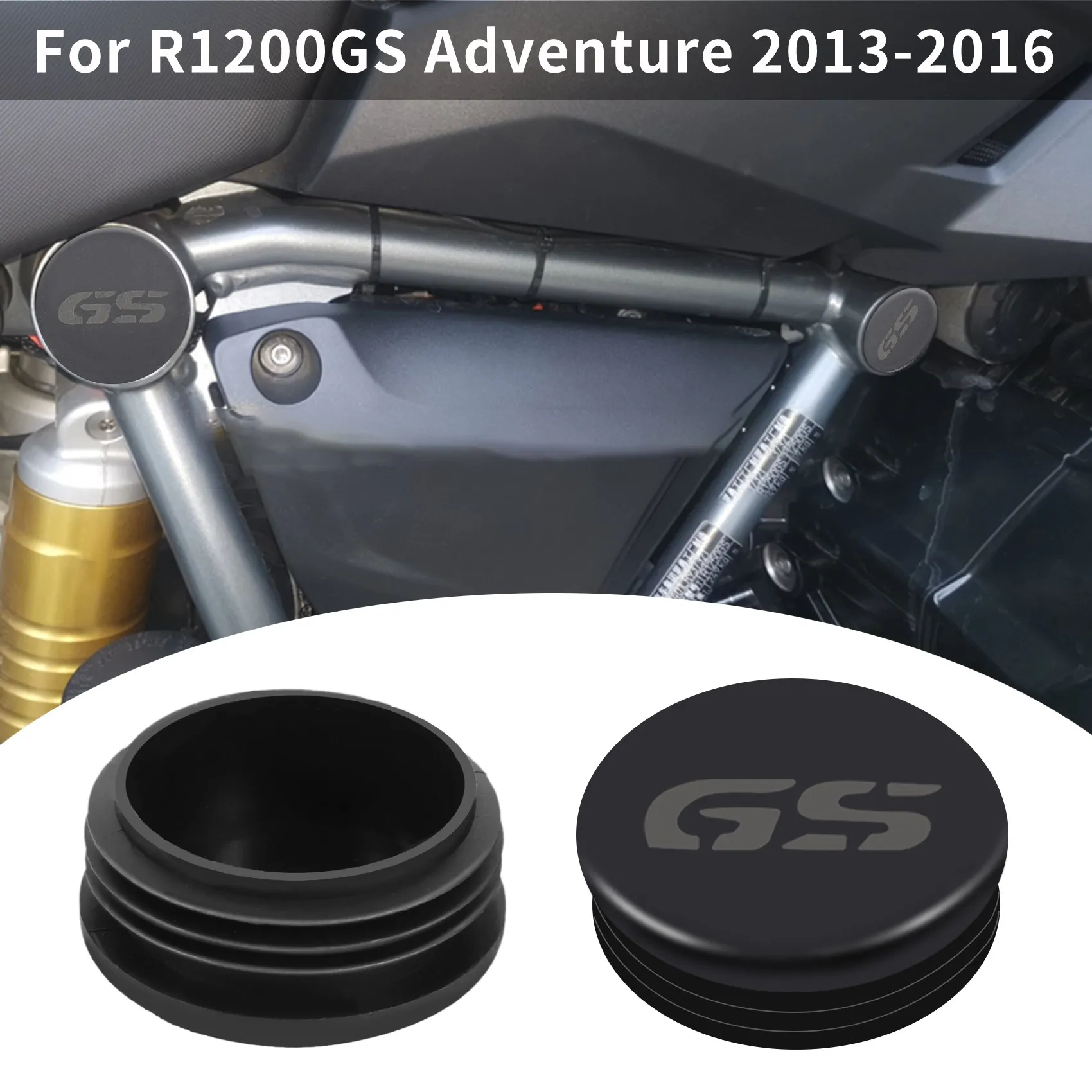 13Pcs Frame Hole Caps Cover Plug Set for Bmw R1200Gs R1200Gs Adventure 2013-2016 Decor Accessories