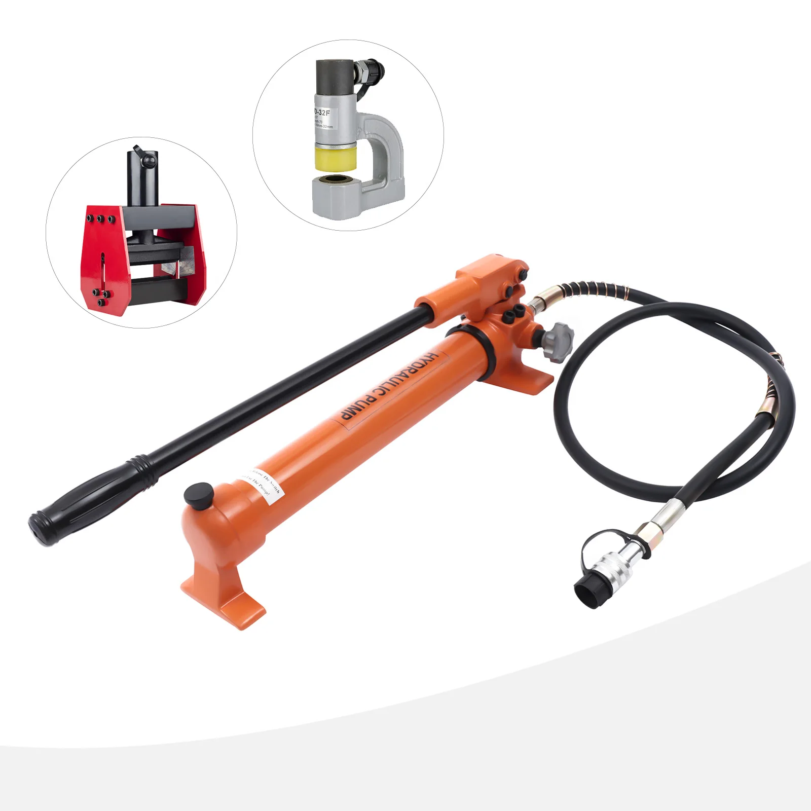 Hydraulic Hand Pump Manual Ram Pump Power Pump for Hydraulic Tools(CP-700)  Hydraulisch Handpumpe Set / Hydraulikpumpe Zoll NPT De