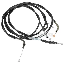 Motorcycle Lengthened Throttle/Clutch Cable For Yamaha Dragstar Vstar 650 XVS650 XVS650A XVS650AT V-Star DS400 DS650 1998-2014