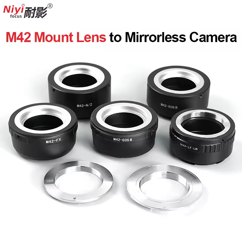 מתאם עדשת M42 ממיר עדשת מצלמה טבעת מתאם עבור עדשת M42 Mount ל-Sony E Nikon Z NIkon F Canon EOSR EOSM EF Olympus L FX