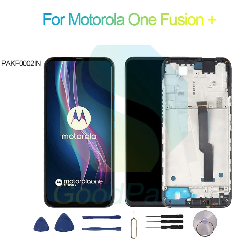 

For Motorola One Fusion + Screen Display Replacement 2340*1080 PAKF0002IN Moto One Fusion Plus LCD Touch Digitizer