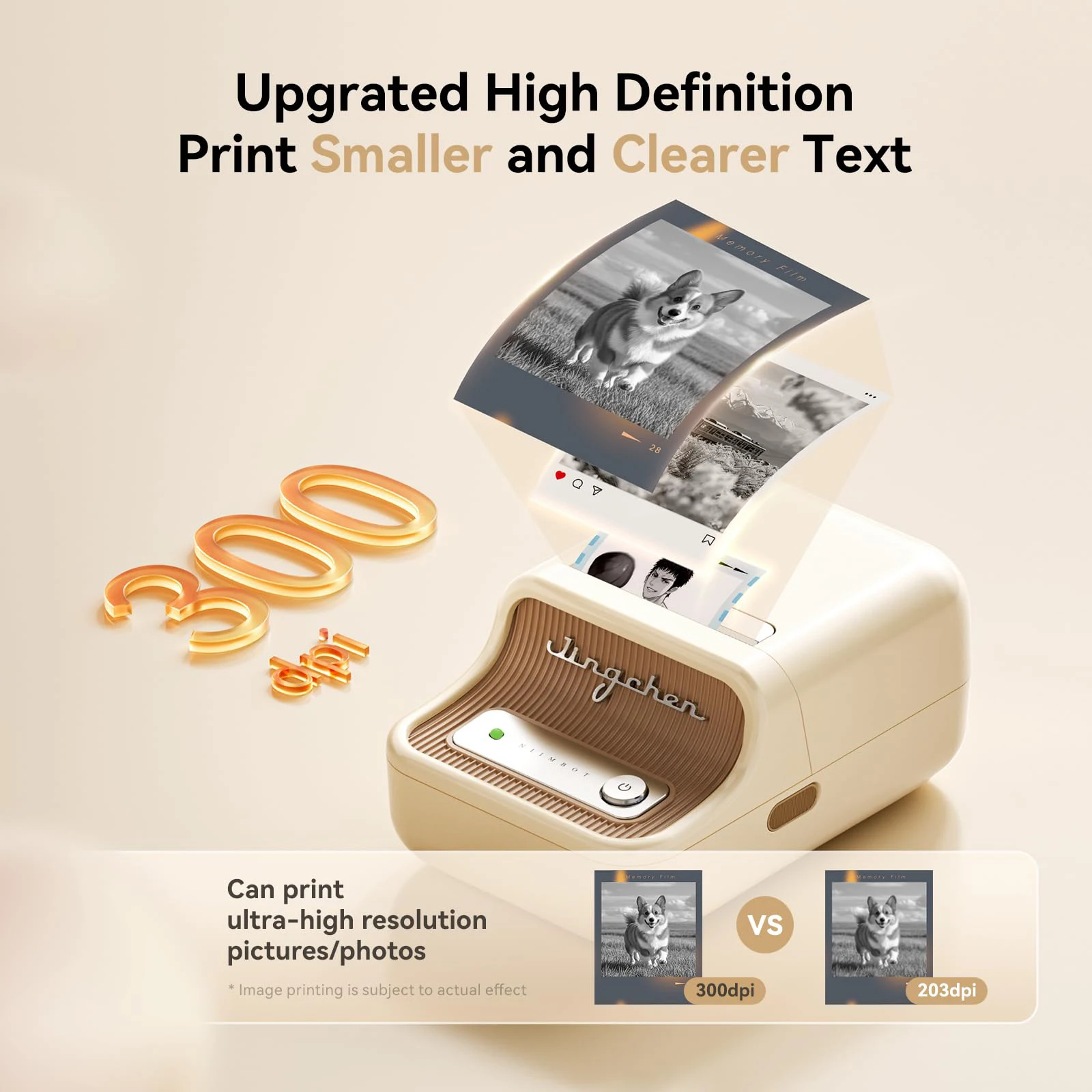 Niimbot B21Pro Adhesive Label Printers 300DPI Portable Thermal Printer Red Black Color Printing For Photo Barcode Label Machine