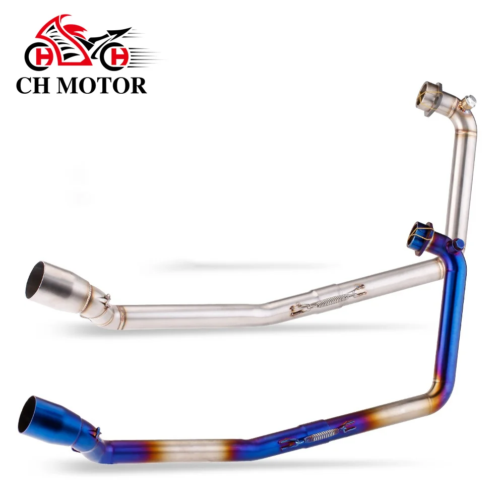 High Quality Motorcycle Full System For Suzuki GSX-R150 GSX-R125 GSX150R Middle Link Connecting Pipe 2017 - 2022