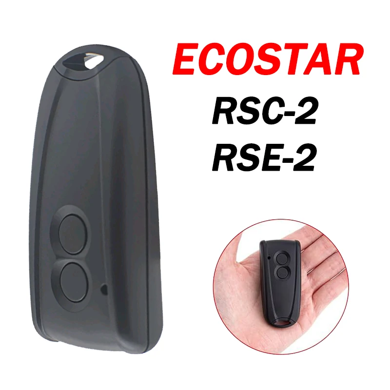 

ECOSTAR RSE2 Remote Control Garage Door Opener 433.92MHz Rolling Code RSC2 RSE2 433 Gate Remote Control Controller Transmitter