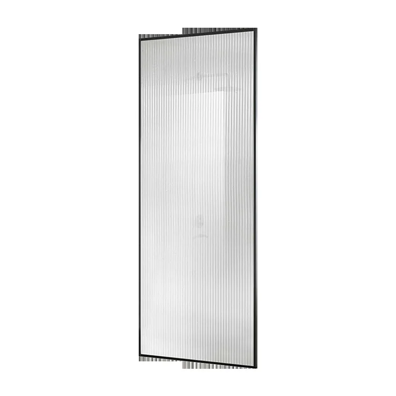 

Bathroom simple partition tempered glass Changhong glass semi-isolation dry and wet separation shower room one-shaped screen
