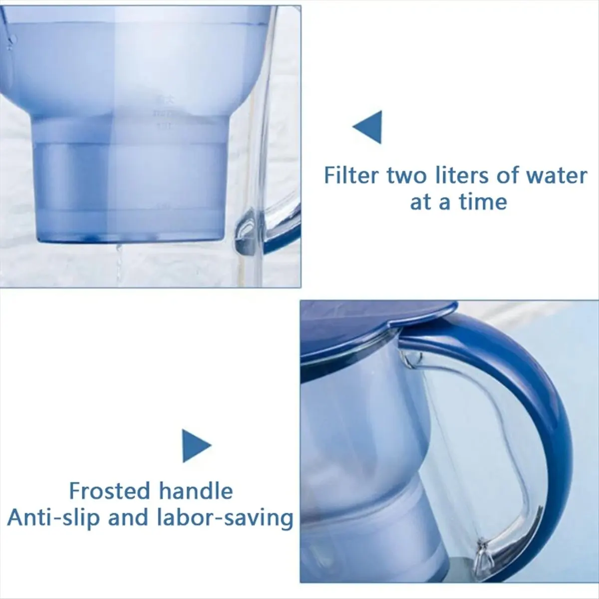 Water Purifier Pitcher Large-Capacity Water Filter Universal Water Purifier for Office and Home Use Water Filter Pitcher