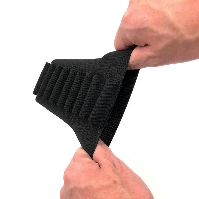 9 جولات بندقية بوتستوك مطاطا النايلون شل الذخيرة حامل خرطوشة النار بندقية شل مجلة يناسب معظم بنادق الصيد