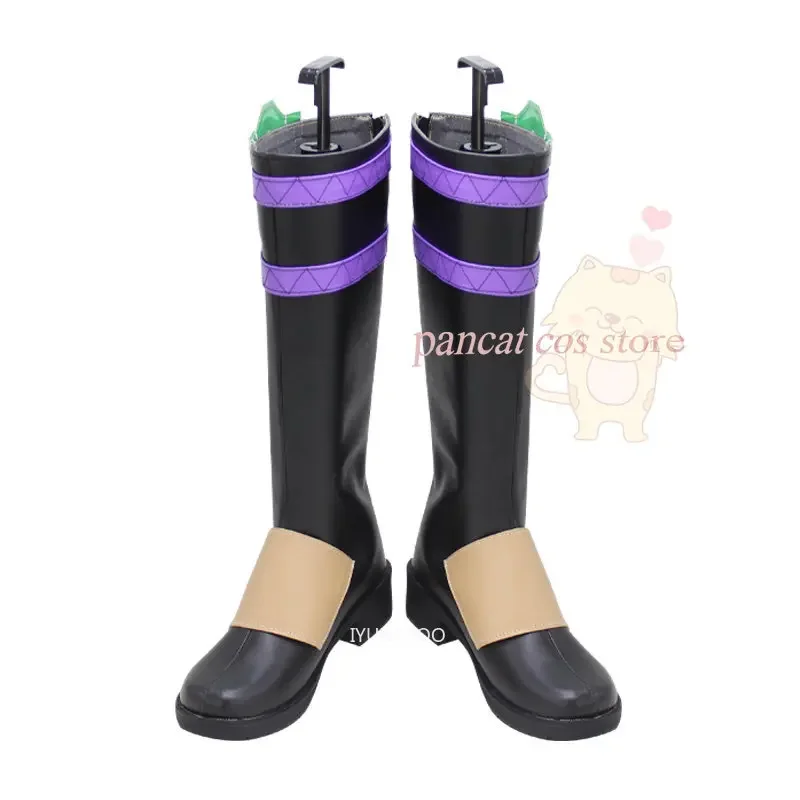 

Аниме Genshinimpact Xiao, обувь для косплея, высокие сапоги на Хэллоуин, обувь для косплея в стиле комиксов, реквизит, обувь для косплея в стиле аниме, карнавальная обувь Cos