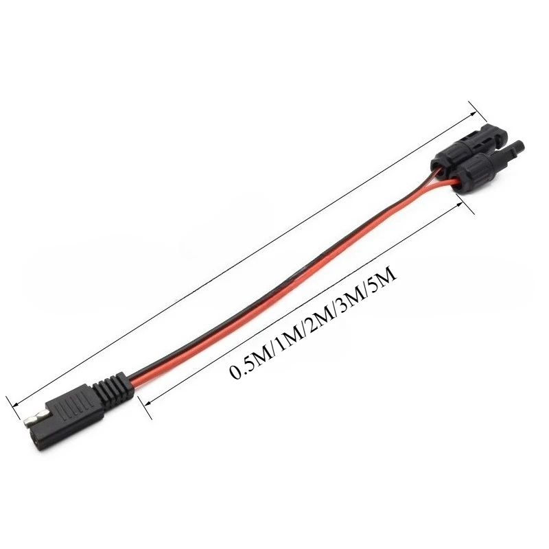 12AWG MC4 Adapter Expansion Cable Connector For Multiple Plugs Domestic Solar Power Plants Photovoltaic System