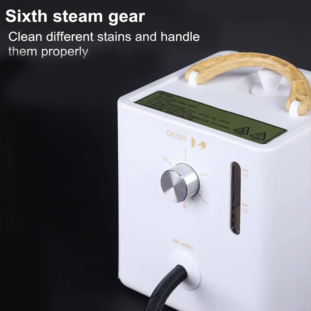 2600W High Temperature and Pressure Steam Cleaner 1000ml Large Water Tank 6 - Speed Adjustable Pressure Steam Cleaning Machine