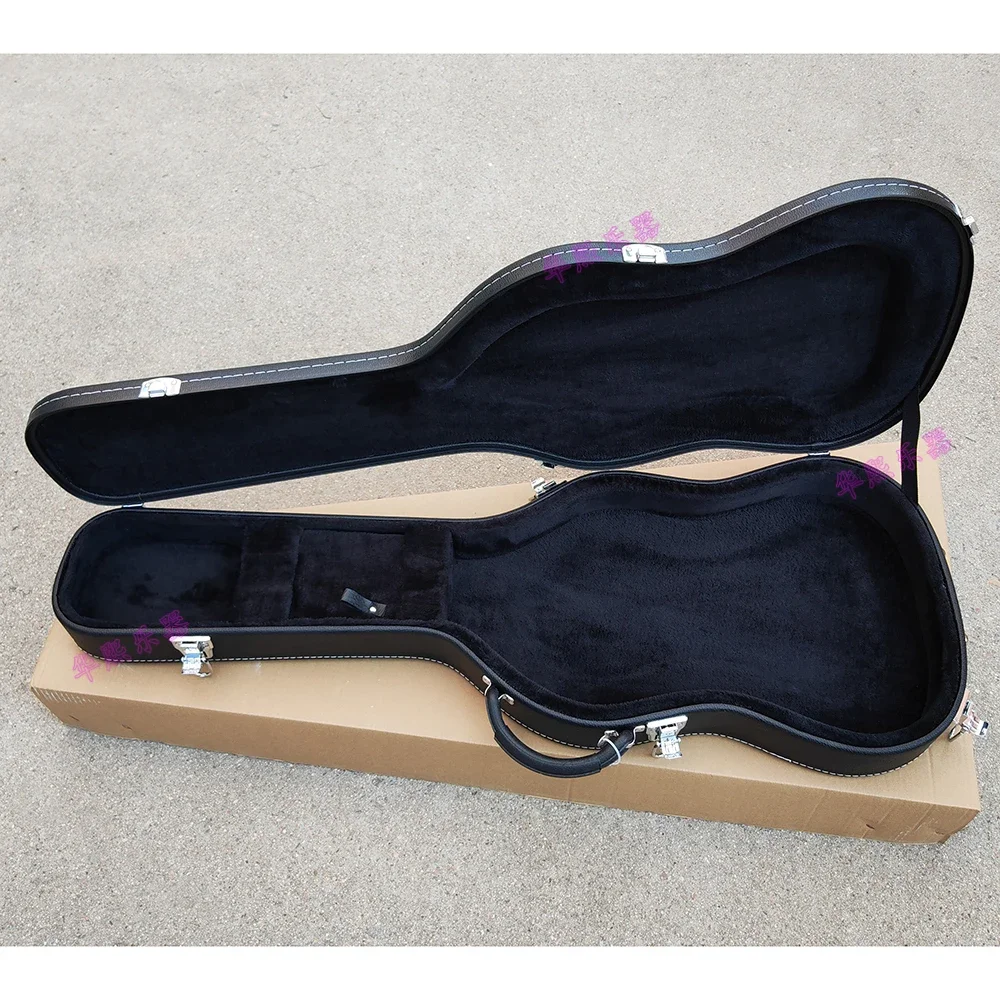 Upgrade Black Electric Guitar Hard Case For ST/LP/SG Guitar Musical Instruments Accessories