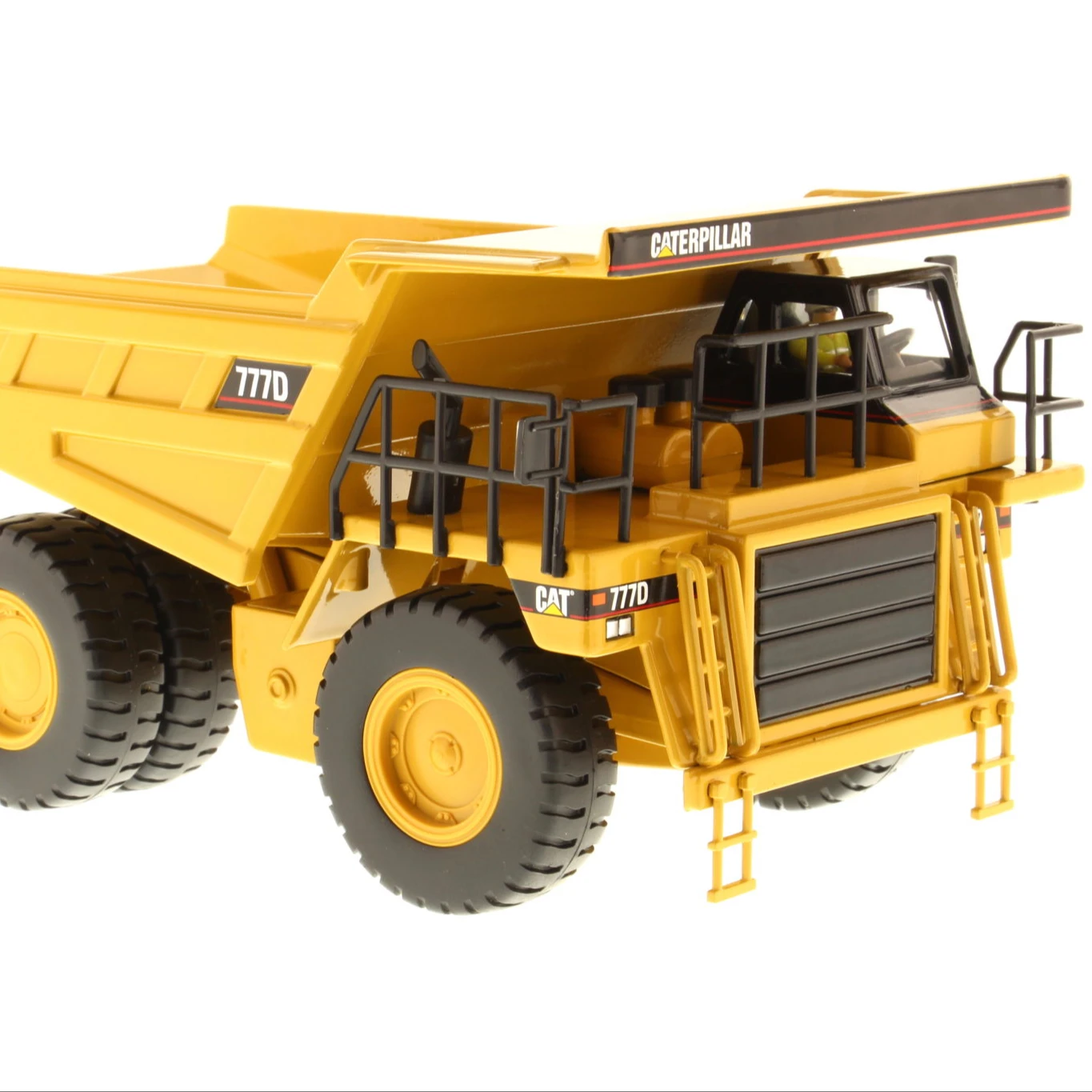 Camión todoterreno Cat 777D, juguete de modelo de coche, 1:50