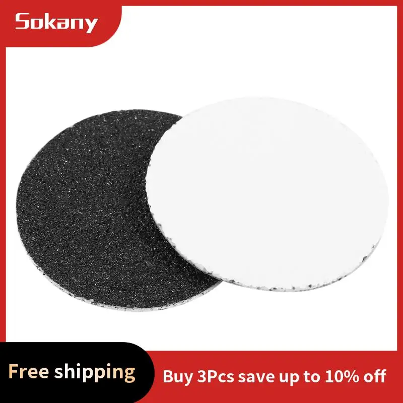 

HIM-5 Box (300Pcs) Replacement Sandpaper Disk Discs (Extra Coarse 80 Grit) For Electronic Foot File Callus Remover Tool