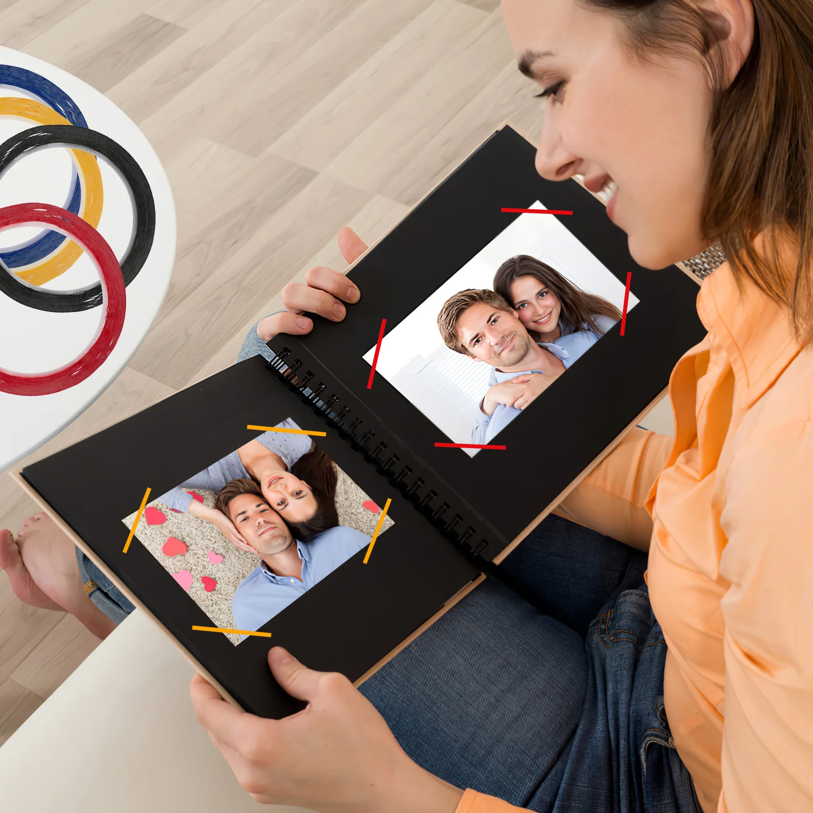 10 قطعة شريط خط تحذير 3 مللي متر X 50 متر شريط عزل رفيع للغاية لتحديد المواقع سطح المكتب السبورة الكاتب حمض القلويات مقاومة