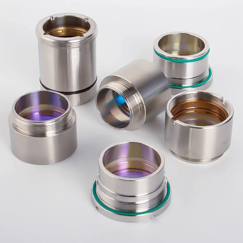Laser cutting machine focusing lens assembly collimating lens barrel Jiaqiang 1.1 million Shunxing NC30 laser head lens group