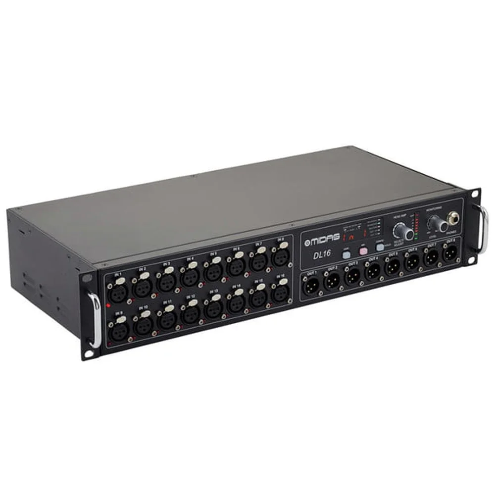 Midas DL16 Digital Snake 16-input / 8-output Stage Box For Live Show Professional Audio Mixer Sound System