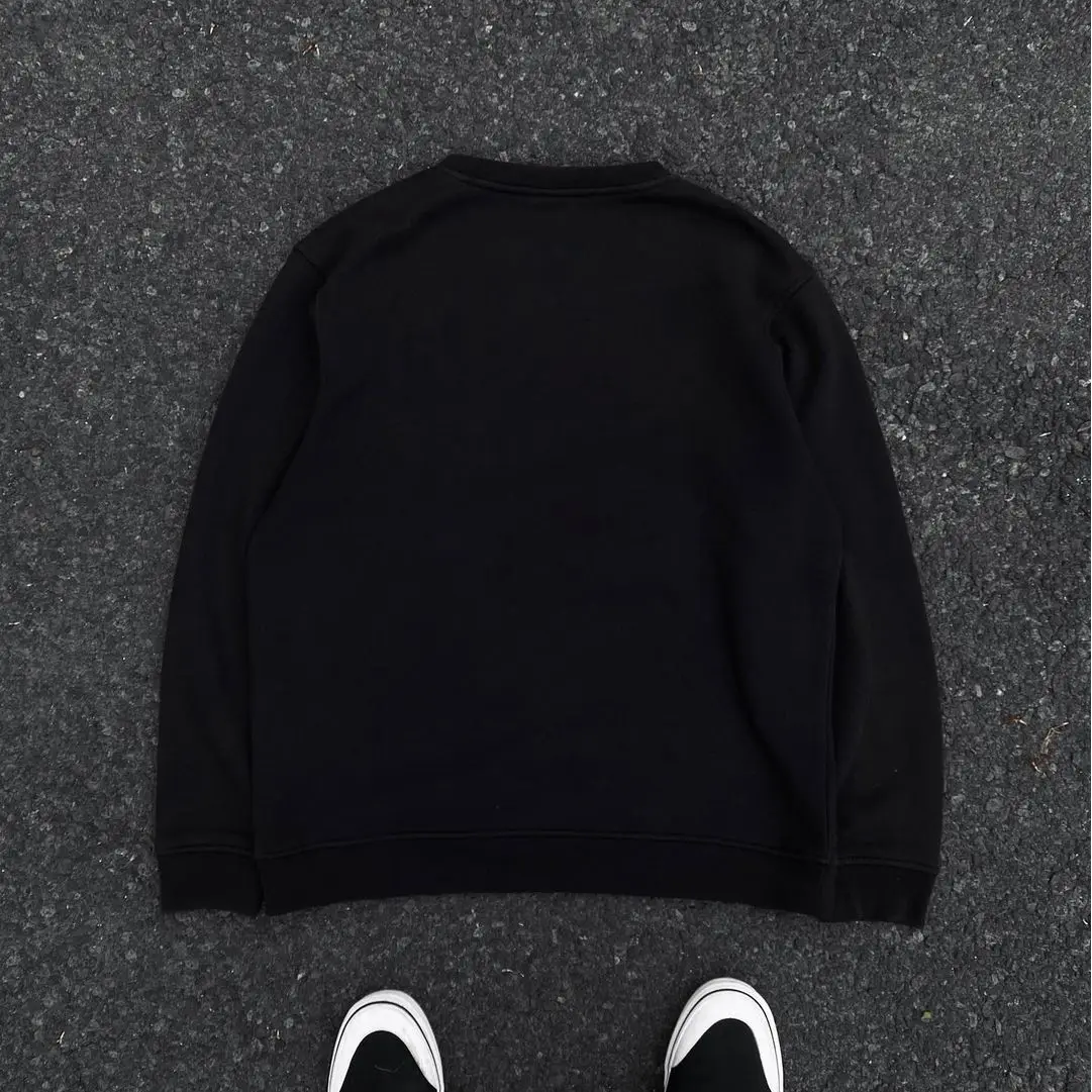 1984 الطباعة فضفاضة كبيرة الحجم طاقم الرقبة سترة العصرية العلامة التجارية الرجال والنساء ارتداء نفس الشارع ارتداء طويلة الأكمام البلوز #2