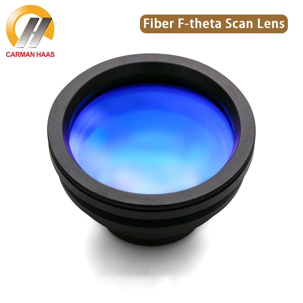 CARMANHAAS Fiber F-theta Scan Lens 70x70mm 200x200mm 270x270mm 1064nm Field Lens for Fiber Laser Marking Machine Galvo System