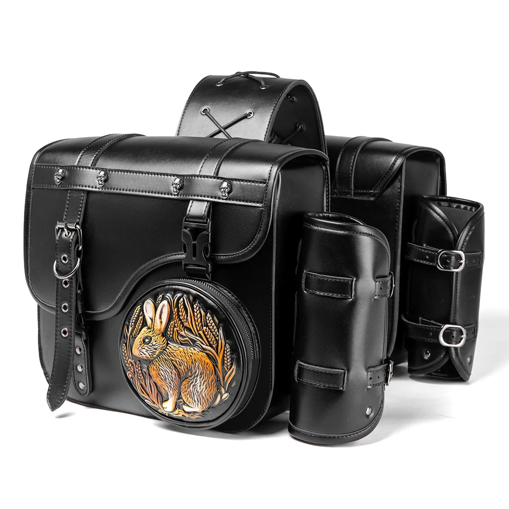 Retro style motorcycle side bag, best-selling motorcycle accessory,The ideal choice for everyday travel