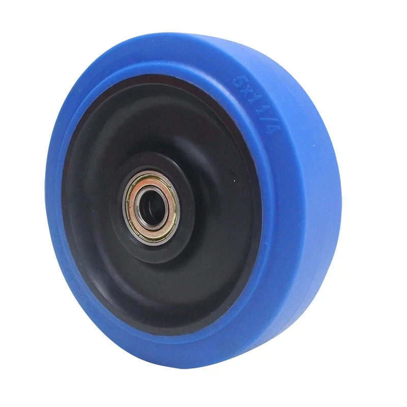 

3 inch 4 inch 5 inch single wheel piece medium artificial rubber TPR silent single wheel super wear-resistant wheel single whee