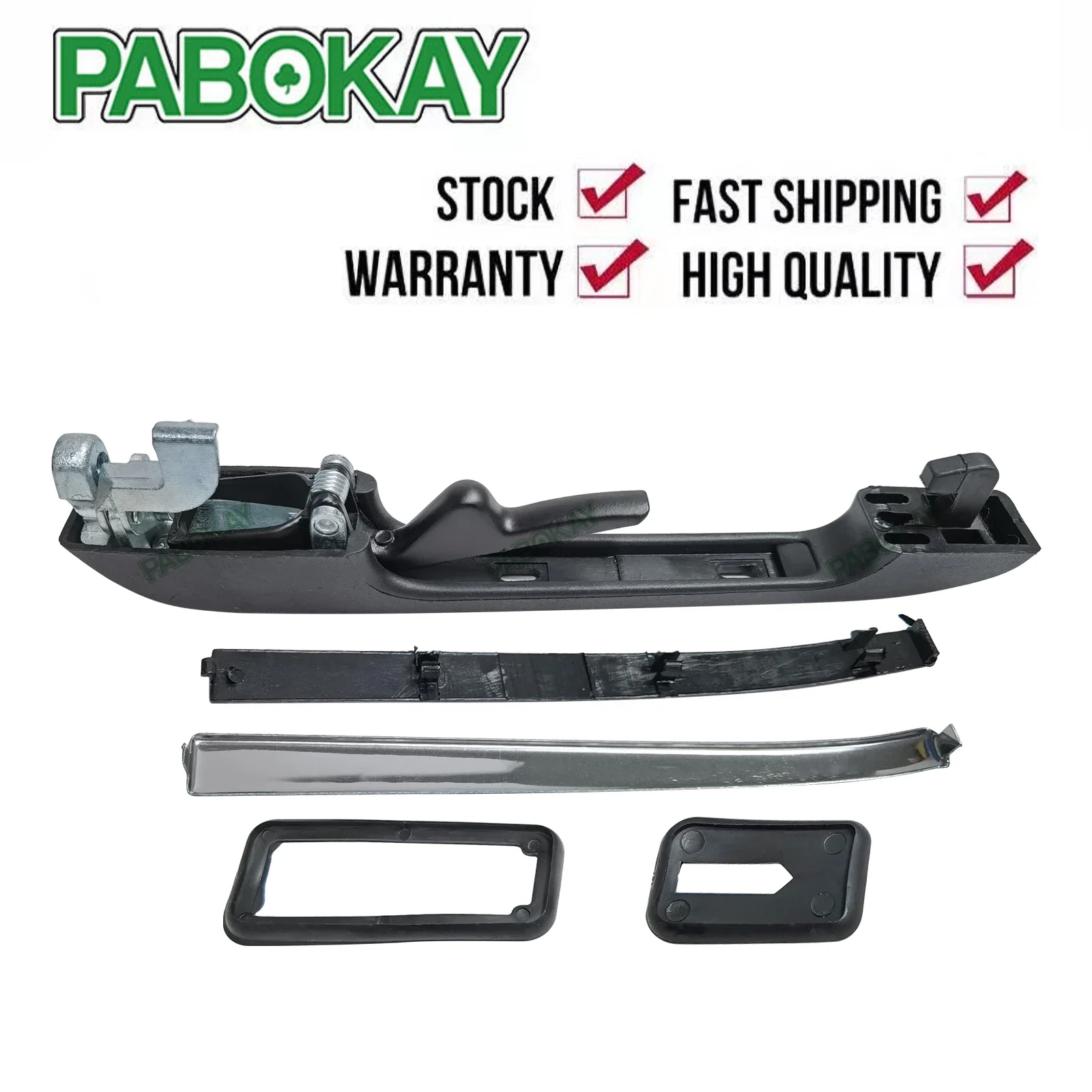 

175839205E 193839205G 193839205 Ручка двери внешняя задняя левая сторона 1987-1994 гг. для VW Golf Jetta Rabbit MK2