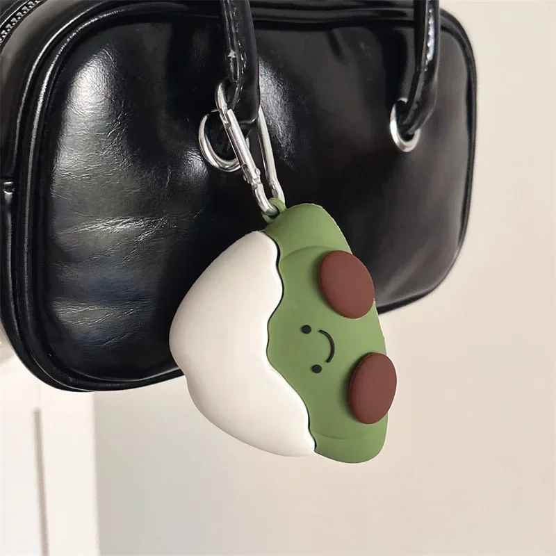 Green Tea Ice Cream Hülle für AirPods 4, Airpod 1 2 3 Pro Pro2, Bluetooth-Ohrhörer, Ladebox, schützende Kopfhörerhülle