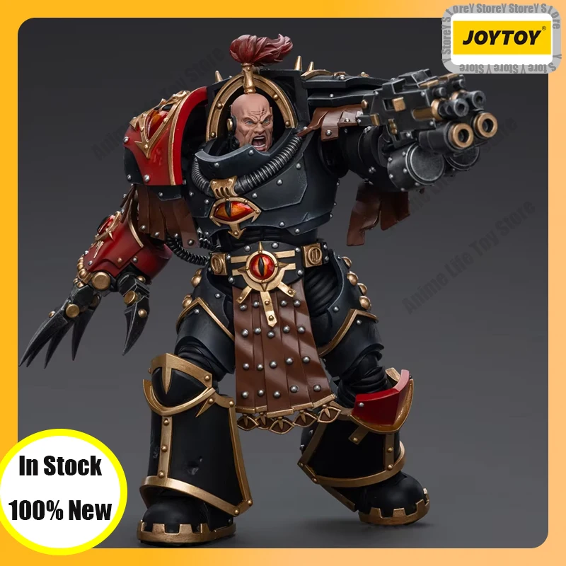 

Special Offer JOYTOY Warhammer 40K 1/18 Figure Sons of Horus Ezekyle Abaddon First Captain of the XVlth Legion Action Figure Toy