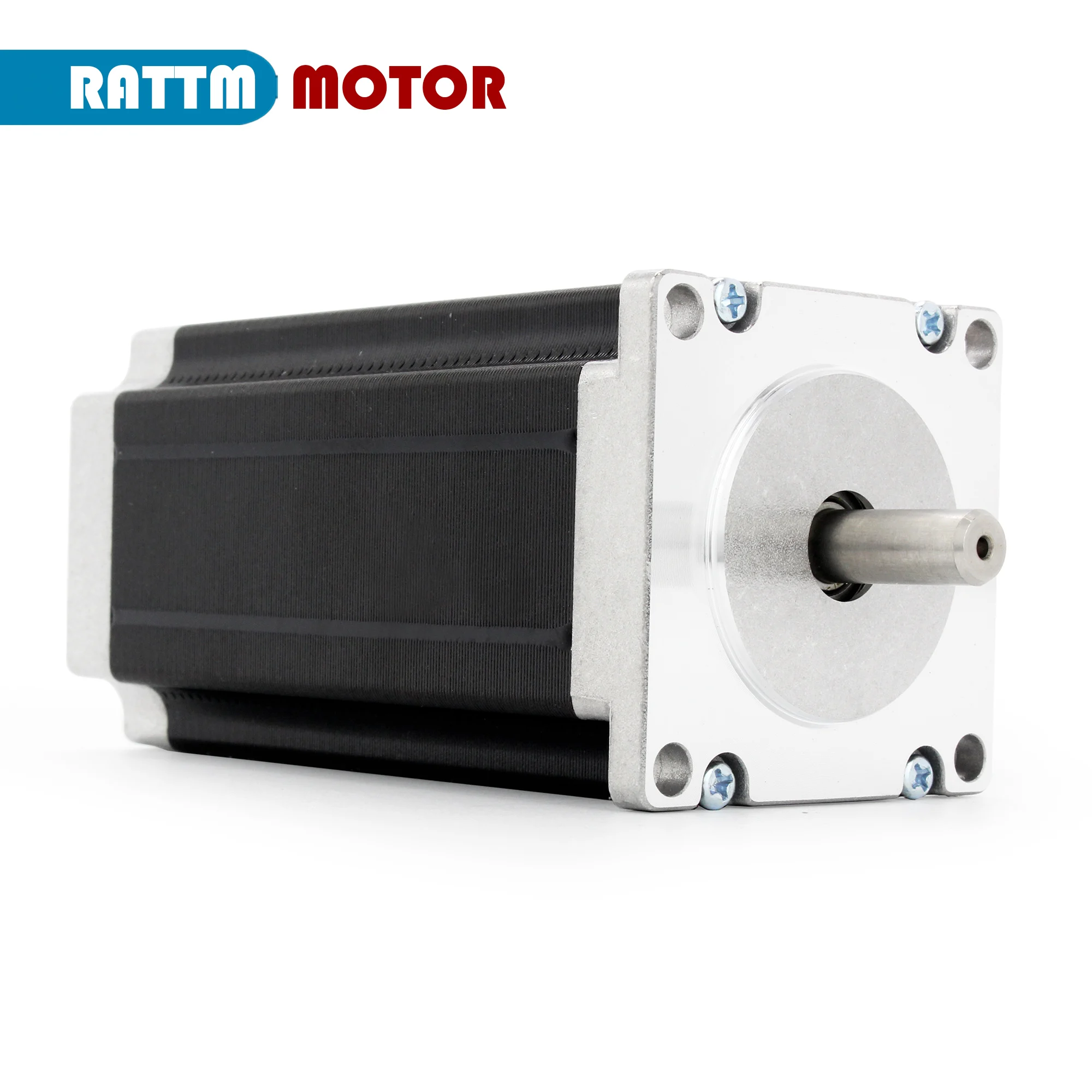 【EU Stock】3PCS or 4Pcs Nema23 CNC Stepping Motor Stepper Motor(Dual Shaft) 112mm /425 Oz-in /3A CNC Stepping Motor