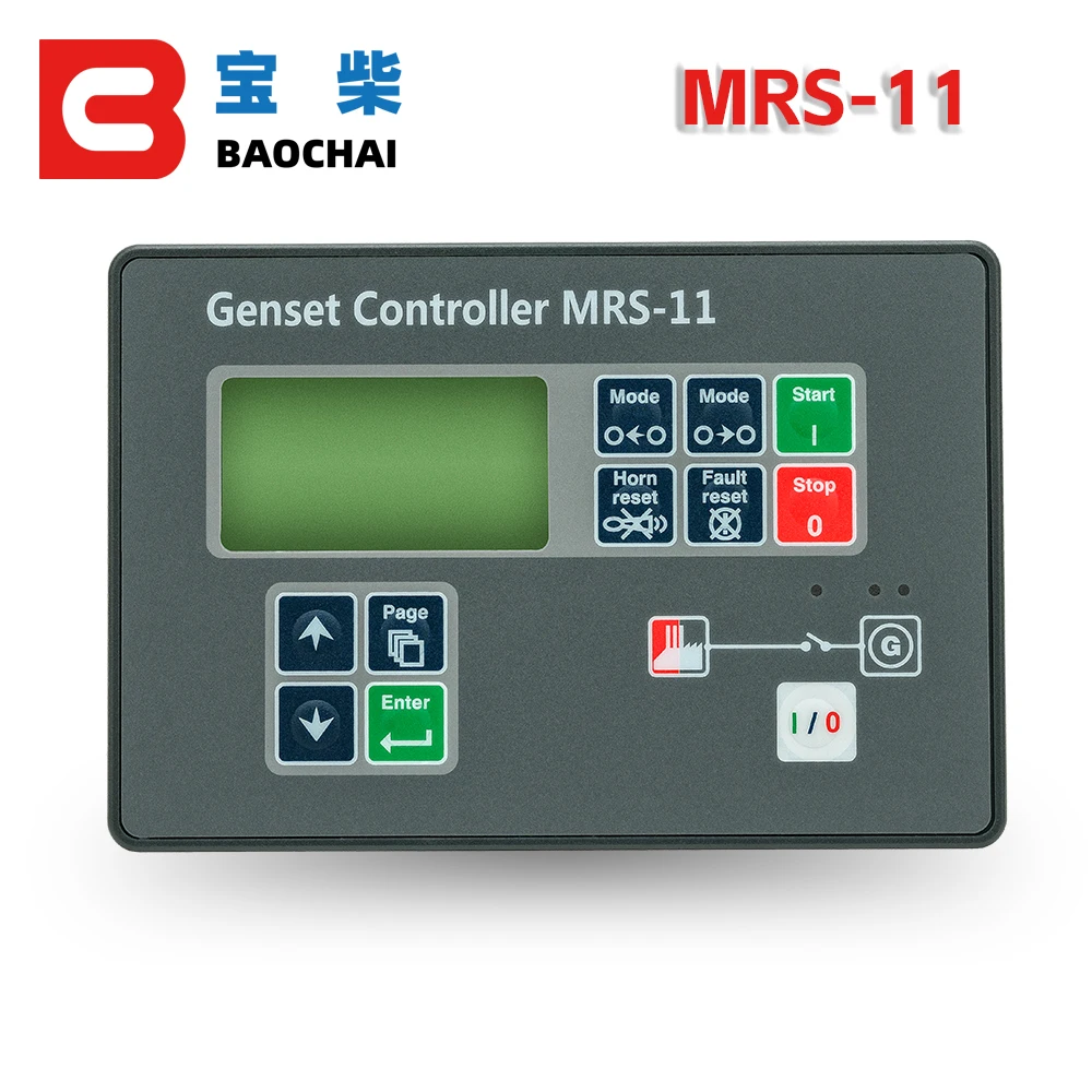 Generator Controller MRS11 Auto Start Control Panel Module Diesel Genset Parts MRS-11