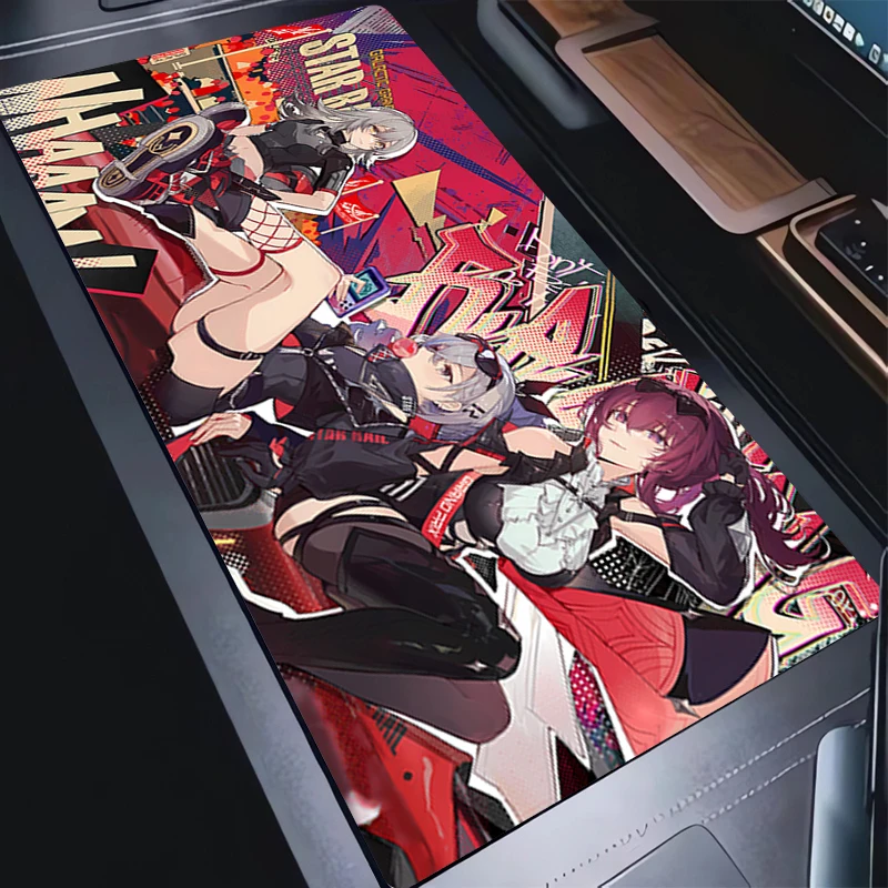 Mouse Pad Kafka Non-Slip Large Gaming Rubber Mouse Computer Keyboard Mats Game accessories PC carpet Honkai Star Rail Mouse mat