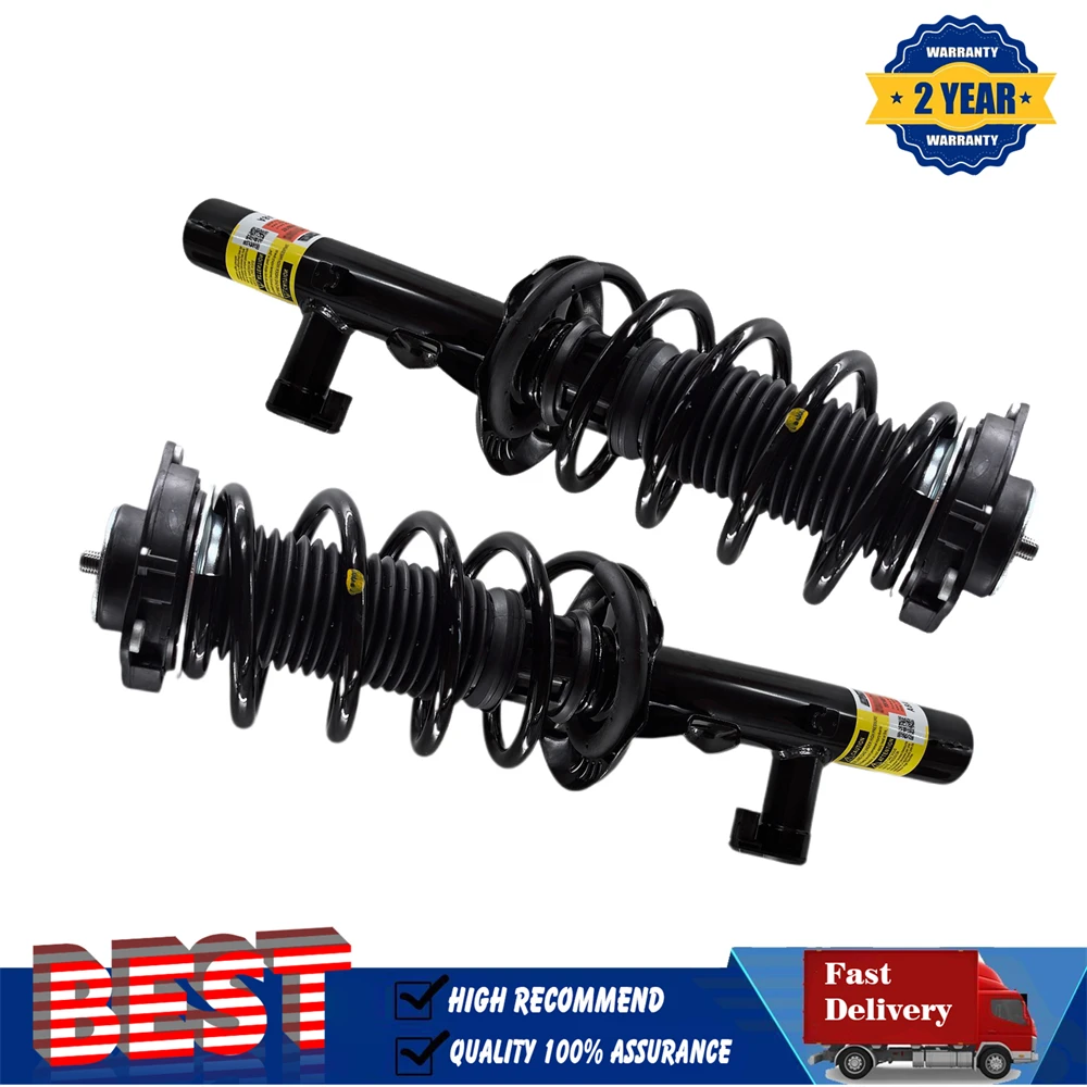 Pair Front Right Left Shock Absorber Strut w/Electric Assembly For Volkswagen VW Passat B7 Tiguan CC Golf VI Scirocco 3C0413031D