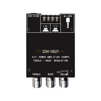 E56B 100W+100W Bluetooth-compatible Amplifier Board Subwoofer Amplifier for Speaker
